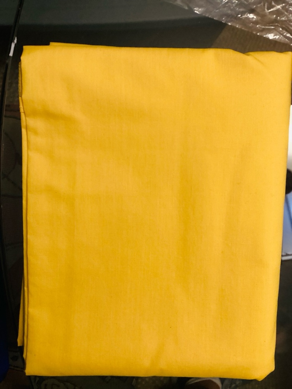 Cotton Percale Flat Sheet, Twin, Mfg. USA